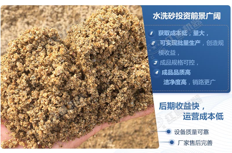 石粉洗出來的砂怎么樣？洗沙設(shè)備多少錢一臺？